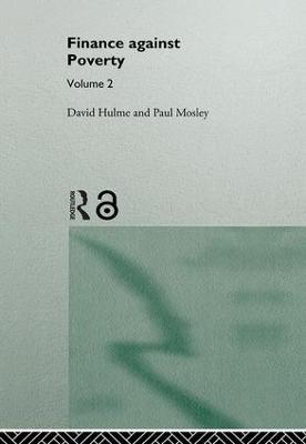Finance Against Poverty: Volume 2: Country Case Studies - David Hulme,Paul Mosley - cover