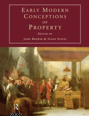 Early Modern Conceptions of Property - cover