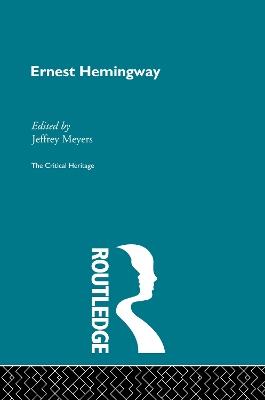 Ernest Hemingway - cover