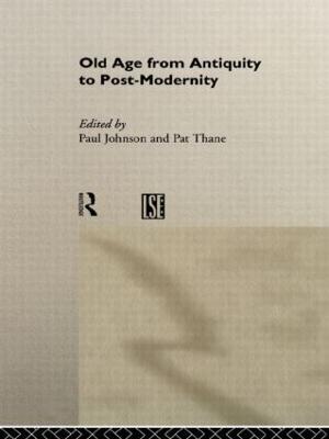 Old Age from Antiquity to Post-Modernity - cover