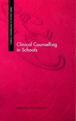 Clinical Counselling in Schools - cover