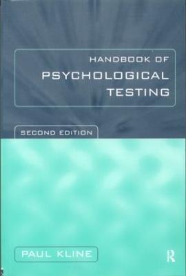 Handbook of Psychological Testing - Paul Kline - cover