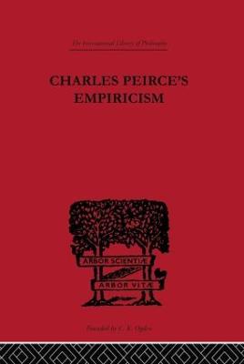 Charles Peirce's Empiricism - Justus Buchler - cover