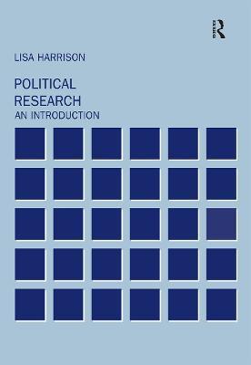 Political Research: An Introduction - Lisa Harrison,Nicholas Startin - cover