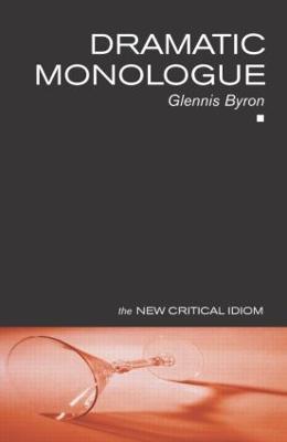 Dramatic Monologue - Glennis Byron - cover