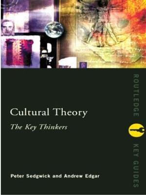 Cultural Theory: The Key Thinkers - cover