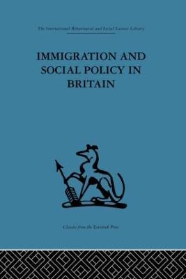 Immigration and Social Policy in Britain - cover