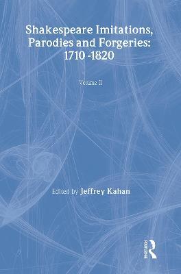 Shakespeare Imitations   Vol 2 - cover