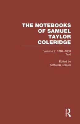 Coleridge Notebooks V2 Text - cover