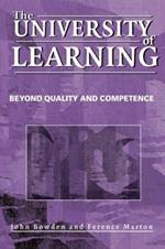 The University of Learning: Beyond Quality and Competence