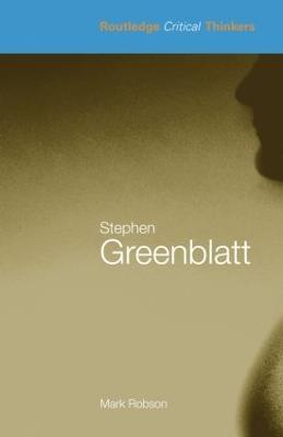 Stephen Greenblatt - Mark Robson - cover