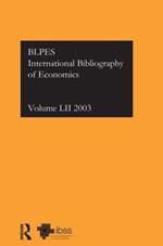 IBSS: Economics: 2003 Vol.52