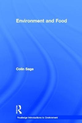 Environment and Food - Colin Sage - cover