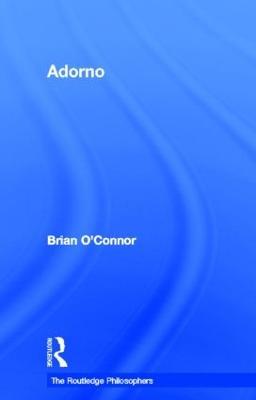 Adorno - Brian O'Connor - cover