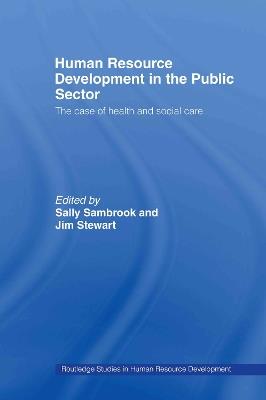 Human Resource Development in the Public Sector: The Case of Health and Social Care - cover