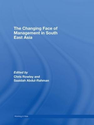 The Changing Face of Management in South East Asia - cover