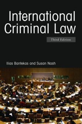 International Criminal Law - Ilias Bantekas,Susan Nash - cover