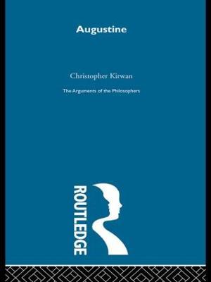 Augustine-Arg Philosophers - Christopher Kirwan - cover