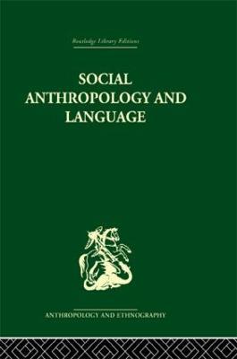 Social Anthropology and Language - cover