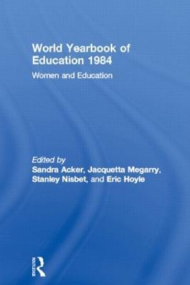 World Yearbook of Education 1984: Women and Education - cover
