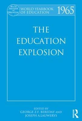 World Yearbook of Education 1965: The Education Explosion - cover