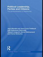 Political Leadership, Parties and Citizens: The personalisation of leadership