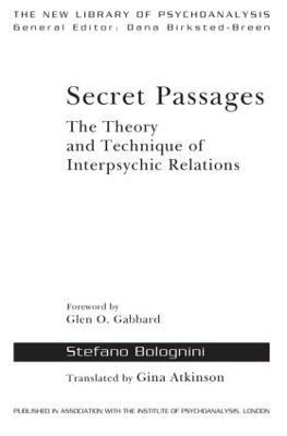 Secret Passages: The Theory and Technique of Interpsychic Relations - Stefano Bolognini - cover
