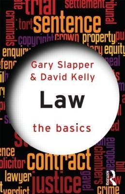 Law: The Basics - Gary Slapper,David Kelly - cover