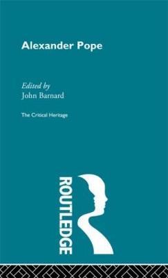 Alexander Pope: The Critical Heritage - cover