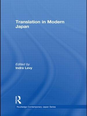 Translation in Modern Japan - cover