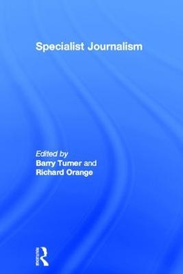 Specialist Journalism - cover