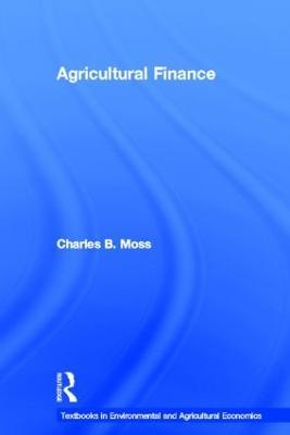 Agricultural Finance - Charles Moss - cover