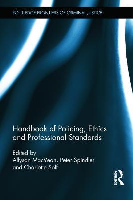 Handbook of Policing, Ethics and Professional Standards - cover