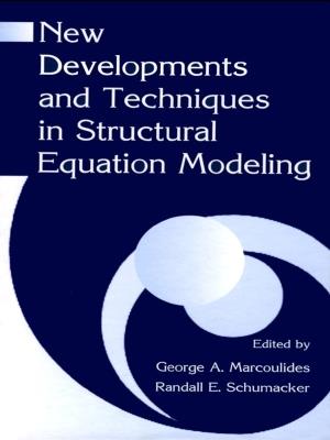 New Developments and Techniques in Structural Equation Modeling - cover