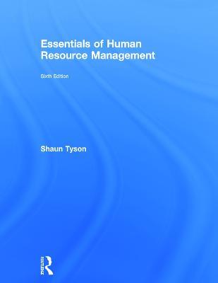 Essentials of Human Resource Management - Shaun Tyson - cover