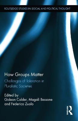 How Groups Matter: Challenges of Toleration in Pluralistic Societies - cover