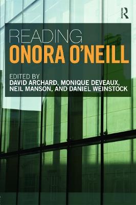 Reading Onora O'Neill - cover