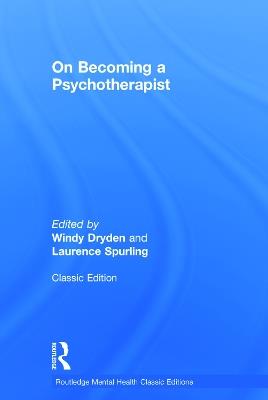 On Becoming a Psychotherapist - cover