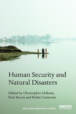 Human Security and Natural Disasters - cover