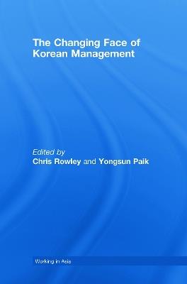 The Changing Face of Korean Management - cover