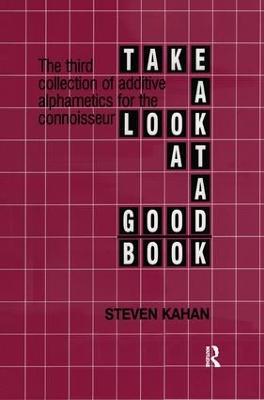 Take a Look at a Good Book - Steven Kahan - cover