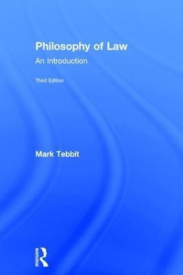 Philosophy of Law: An Introduction - Mark Tebbit - cover
