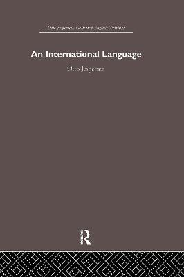 International Language - Otto Jespersen - cover