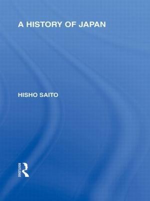 A History of Japan - Hisho Saito - cover