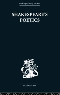 Shakespeare's Poetics: In relation to King Lear - Russell A Fraser - cover