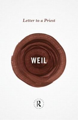 Letter to a Priest - Simone Weil - cover