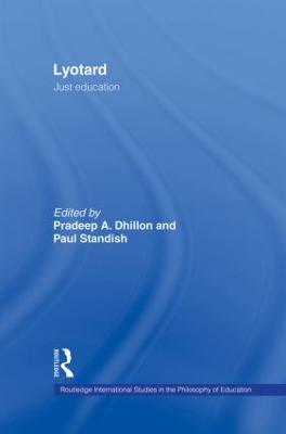 Lyotard: Just Education - cover