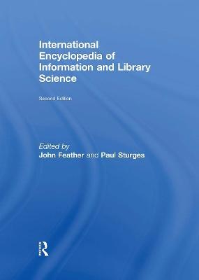 International Encyclopedia of Information and Library Science - cover