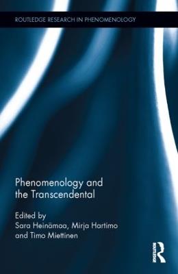 Phenomenology and the Transcendental - cover