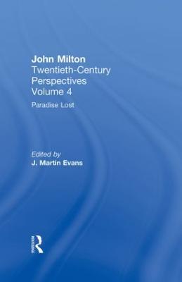 Paradise Lost: John Milton: Twentieth Century Perspectives - cover
